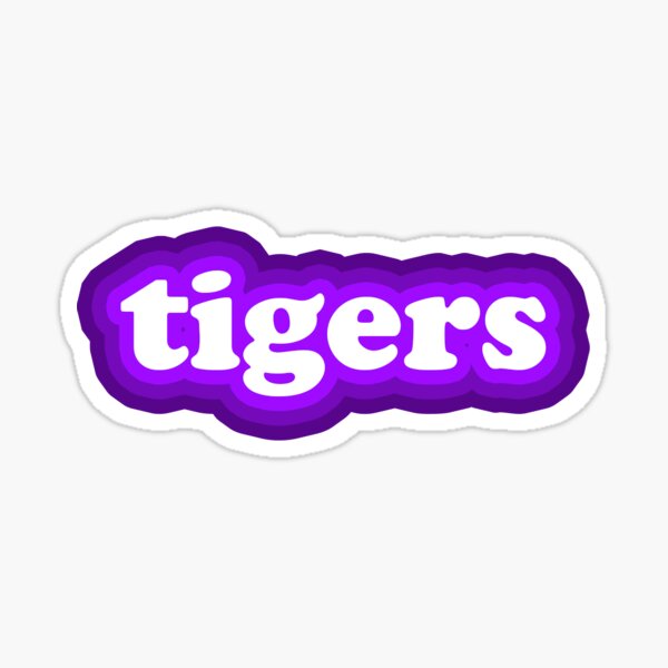 Item preview, Retro Tigers designed and sold by erinmeaney.