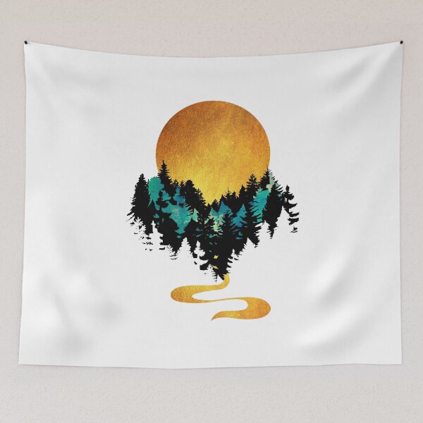 Item preview, The Moon River designed and sold by TheElkWillow.