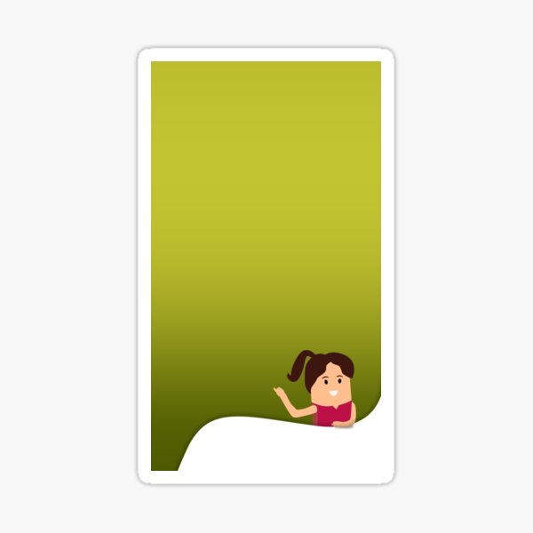 "template" Sticker by daxifabulous Redbubble