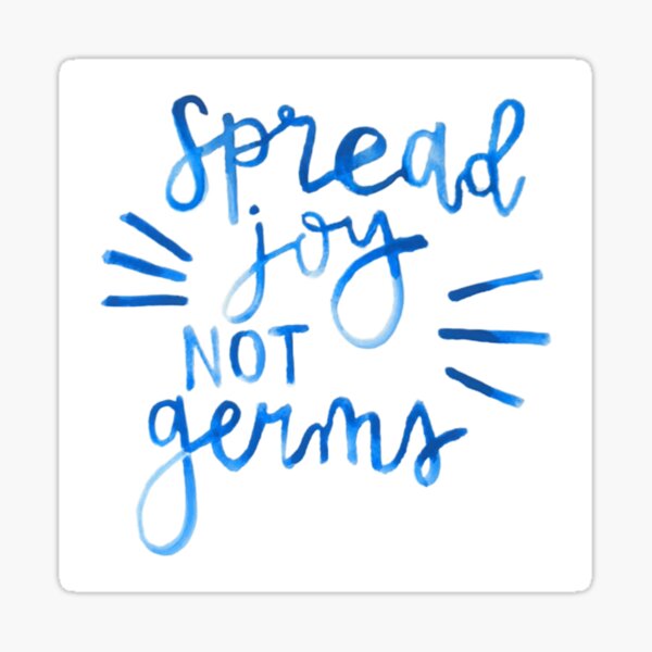 Spread Joy Not Germs Uplifting Designs Spread Joy Pandemic Quotes Sublimation PNG Kindness Funny Covid Digital