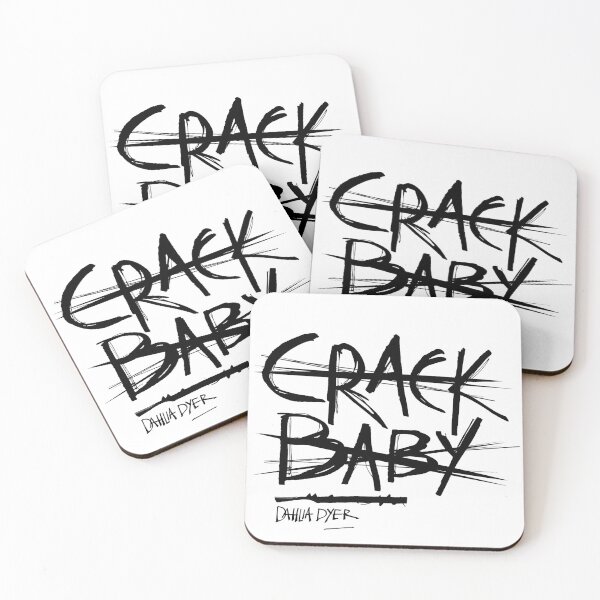 Item preview, Crack Baby (Black Text) - Dahlia Dyer designed and sold by dahliadyer.