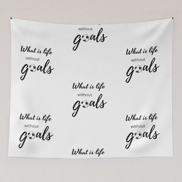 Item preview, What Is Life Without Goals - Black designed and sold by ryanwfraser.