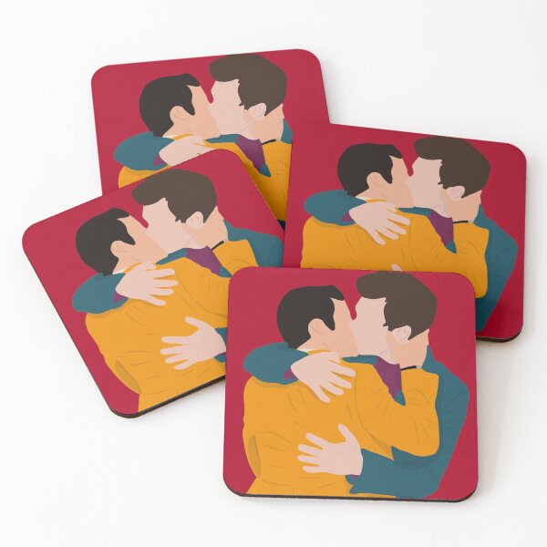 Item preview, Klaine Engagement Kiss designed and sold by byebyesally.