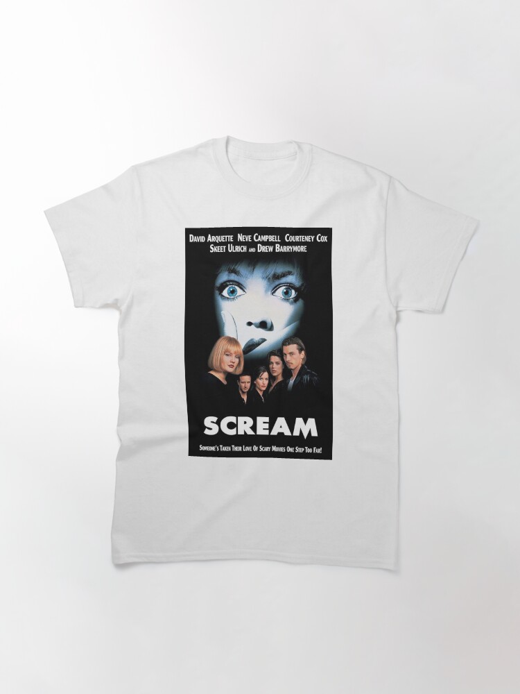 scream movie poster shirt