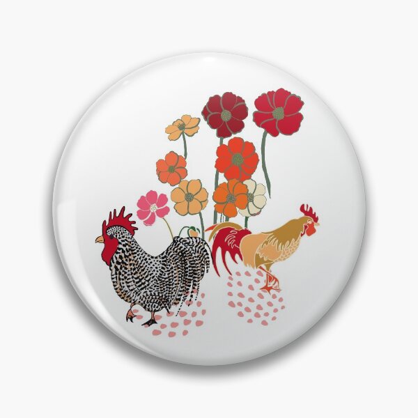 Item preview, Rooster Parade designed and sold by LIMEZINNIASDES.