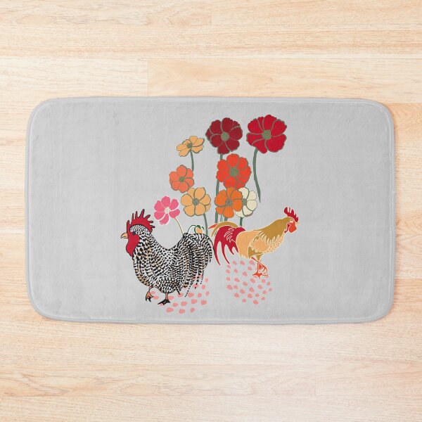 Item preview, Rooster Parade designed and sold by LIMEZINNIASDES.