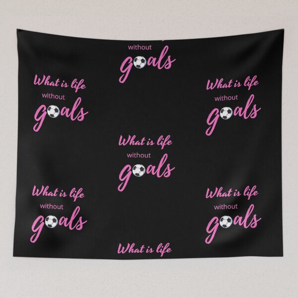 Item preview, What Is Life Without Goals - Pink designed and sold by ryanwfraser.