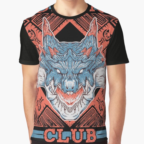 Hunting Club: Lagiacrus Graphic T-Shirt