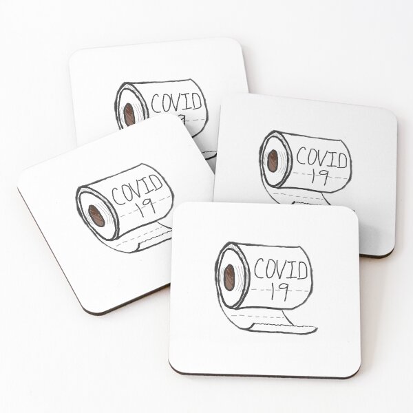 Virus 2020 Coasters (Set of 4)