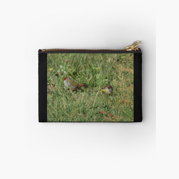Item preview, Red Browed Finches designed and sold by Caroline Everett.