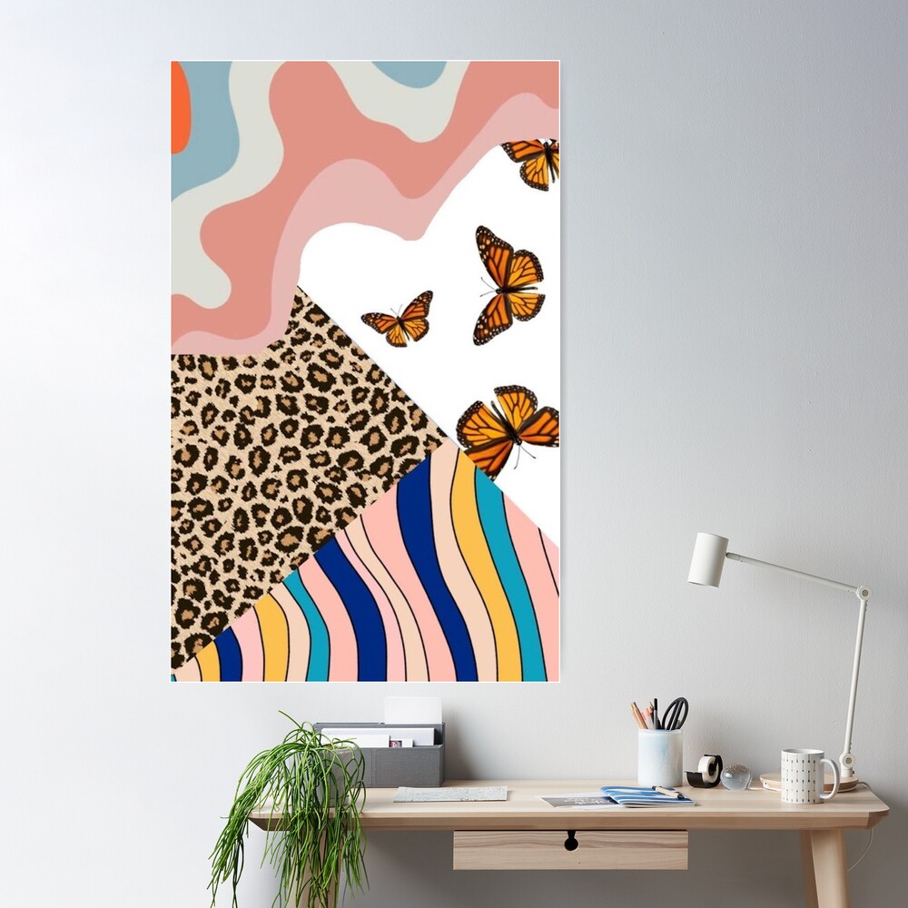 butterfly vsco pattern Poster for Sale by Lovelife360