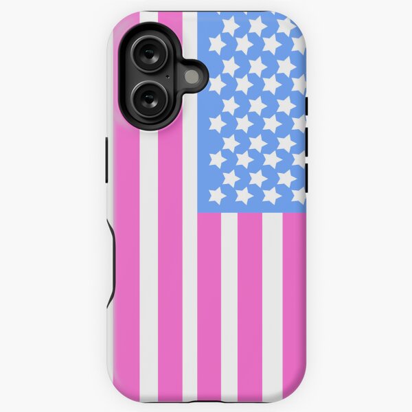 Item preview, Pink, White and Blue Star Spangled Banner designed and sold by ArtformDesigns.