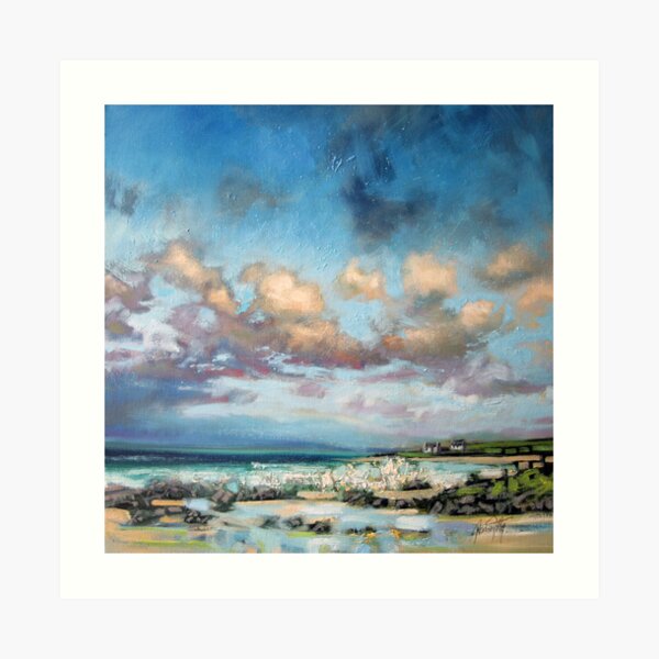 Uist Crofts Art Print