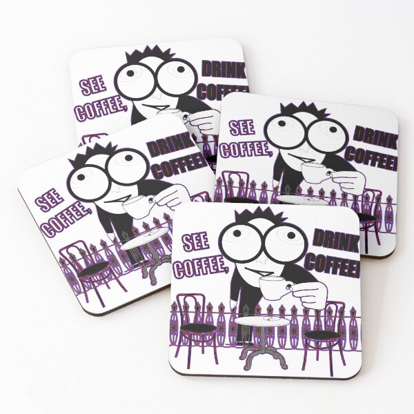 Item preview, See coffee, drink coffee! designed and sold by Nonsense-PW.