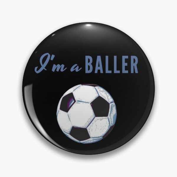 Item preview, I'm A Baller - Blue Gray designed and sold by ryanwfraser.