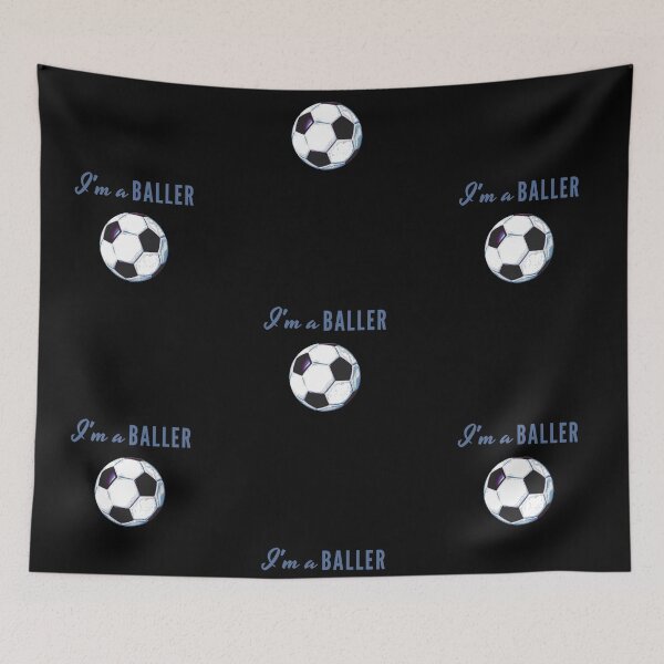 Item preview, I'm A Baller - Blue Gray designed and sold by ryanwfraser.
