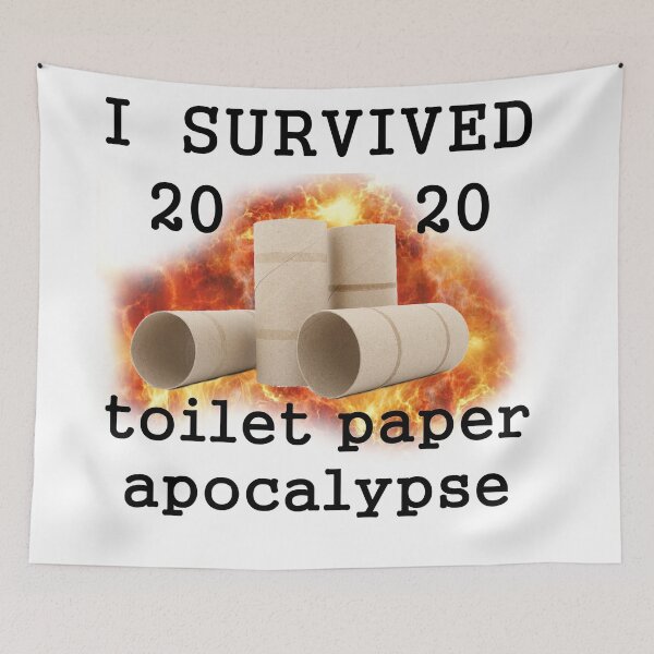 Item preview, I Survived 2020 Toilet Paper Apocalypse designed and sold by VikingVisual.