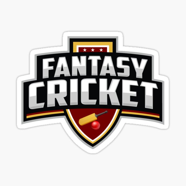 Fantasy Cricket GC Logo" Sticker by mattmohn1007 | Redbubble