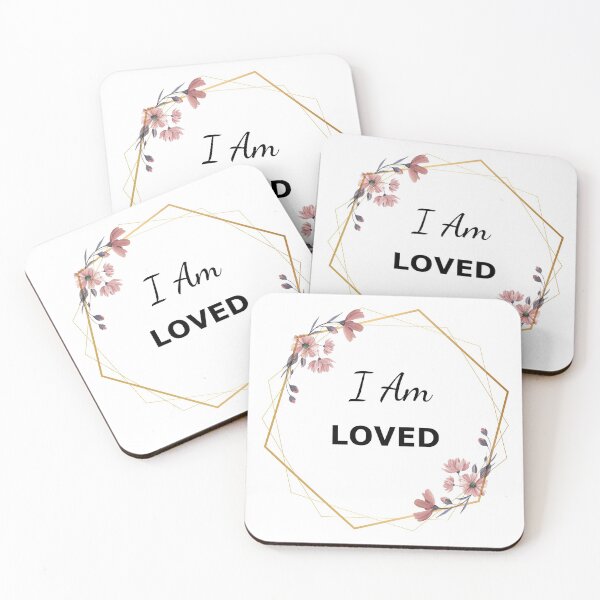 Item preview, I Am Loved Positive Affirmation designed and sold by Bluepress.