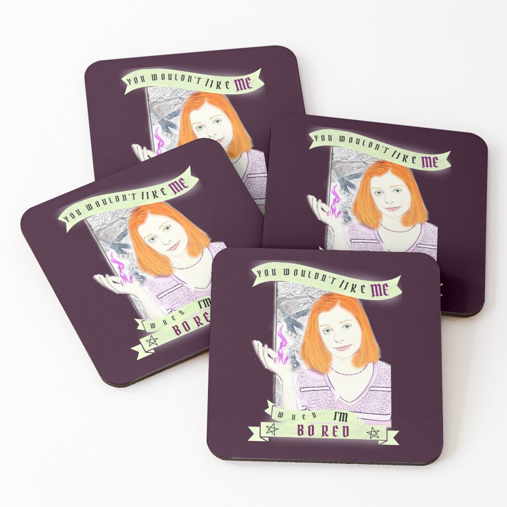 Item preview, Coasters (Set of 4) designed and sold by RabbitWithFangs.
