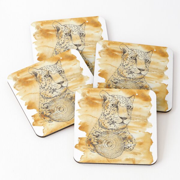Item preview, Nancie the Leopard designed and sold by Wild Green Designs.