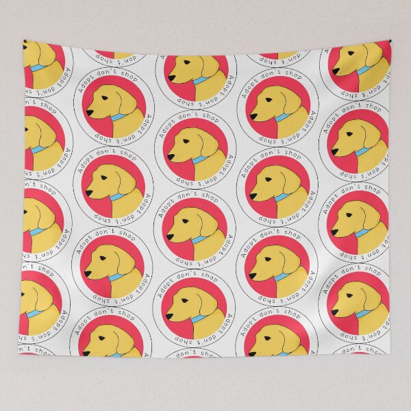 Item preview, Adopt Don't Shop designed and sold by veggieprints.