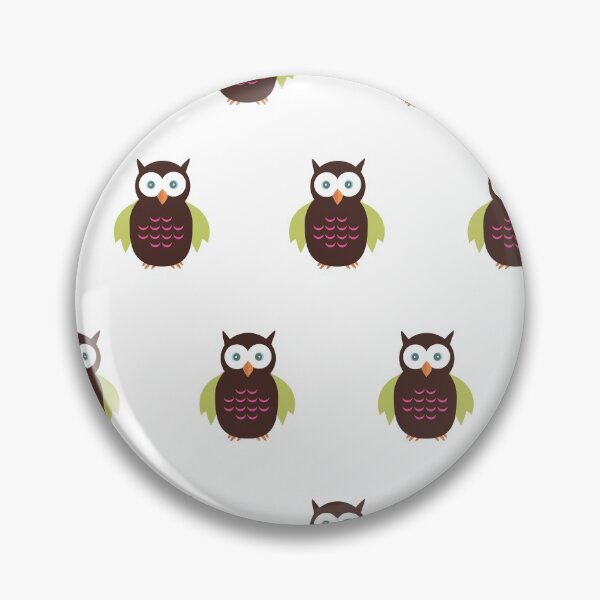 Artikelvorschau, Brown & Green Owl (Muster) entworfen und verkauft von Adamzworld.