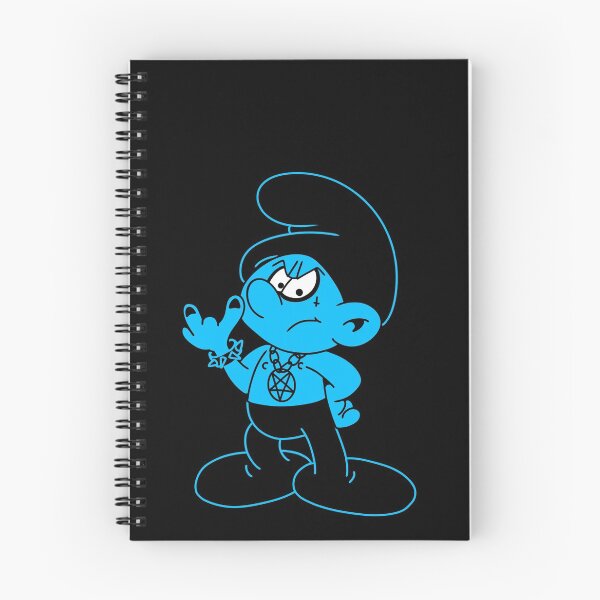 Item preview, Blue Metal Devil Horns Cartoon designed and sold by NickKoolaid.