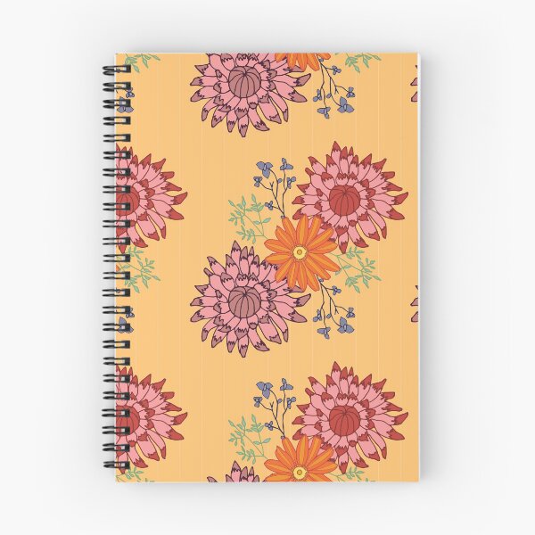Item preview, Mustard Floral Pattern designed and sold by Sandra Vincent.