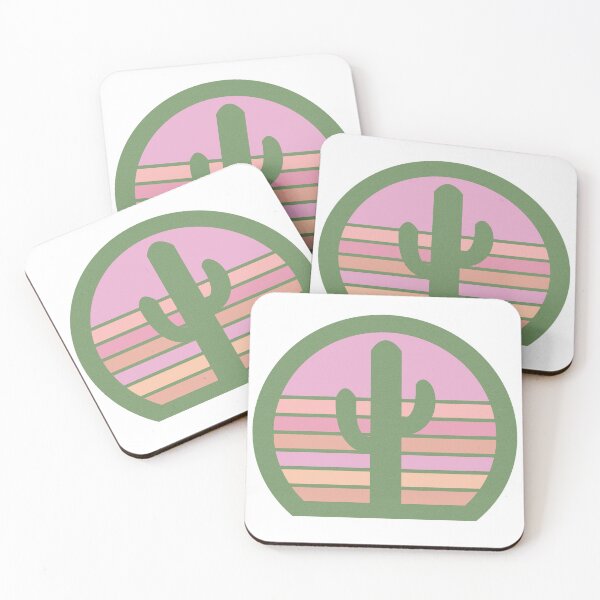 Item preview, retro cactus decal designed and sold by nicole thorne.