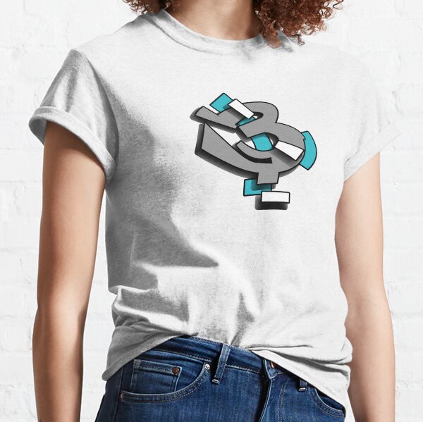 Wyldstyle Letter B Graffiti Abstract Art Digital Classic T-Shirt