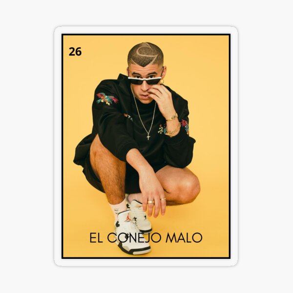 Download Bad Bunny Stickers | Redbubble