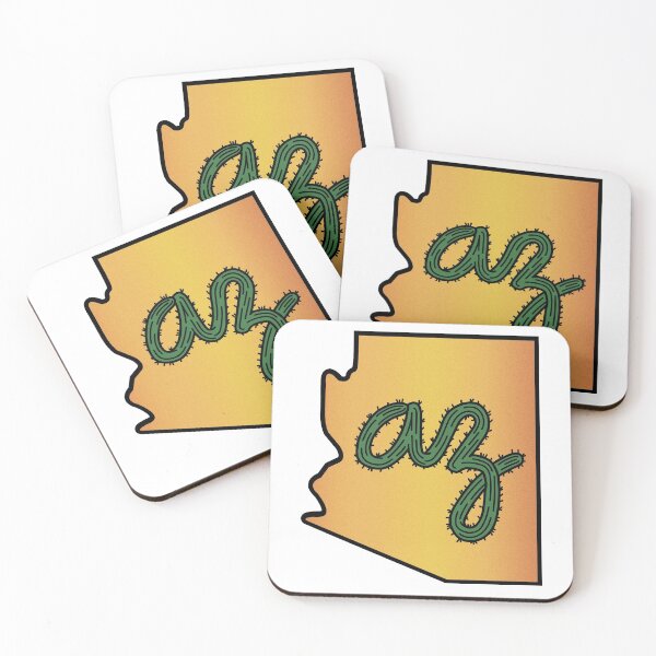 Item preview, az cursive cactus designed and sold by nicole thorne.