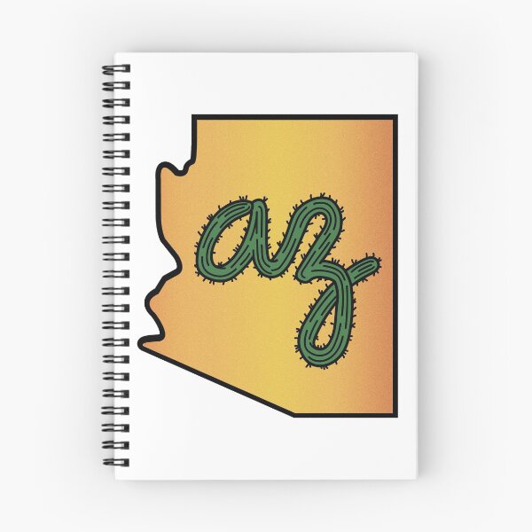 Item preview, az cursive cactus designed and sold by nicole thorne.