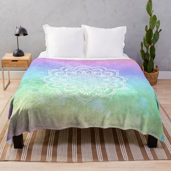 Item preview, Pastel Rainbow Mandala designed and sold by Bluepress.