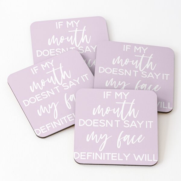 Item preview, My face says it all designed and sold by BeachBabeDesign.