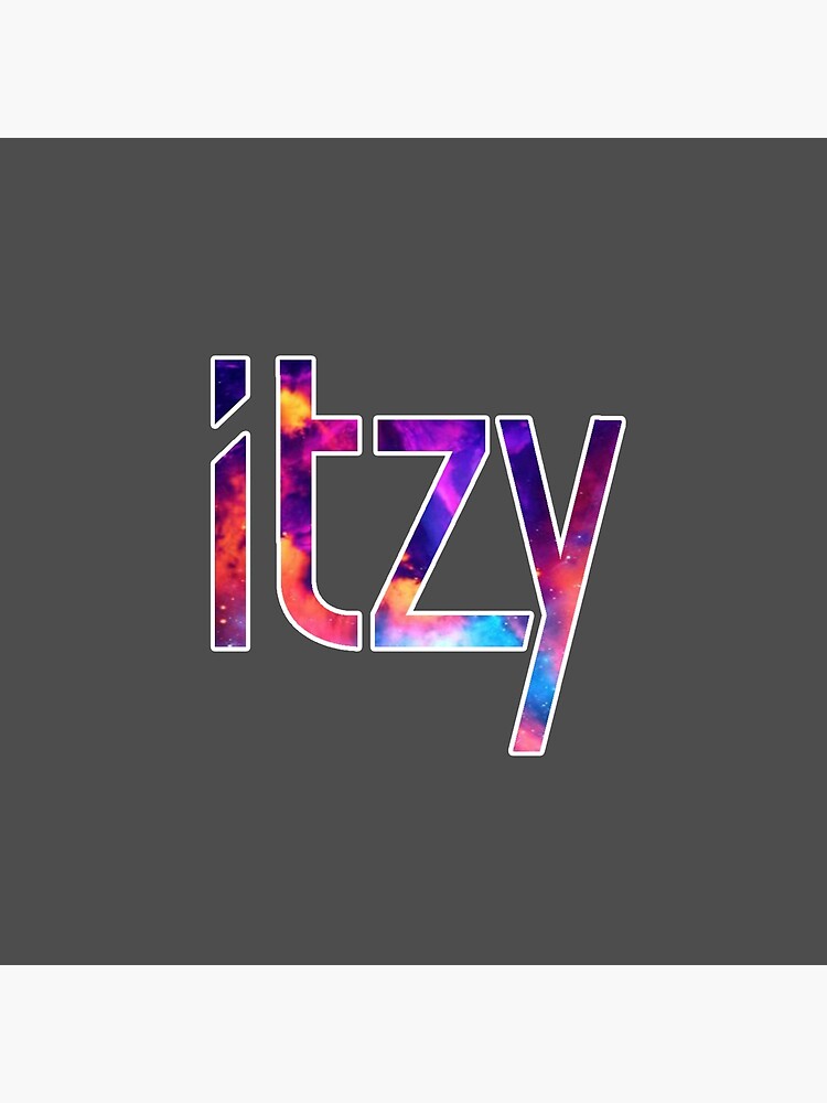 Itzy Logo (Blue Galaxy)