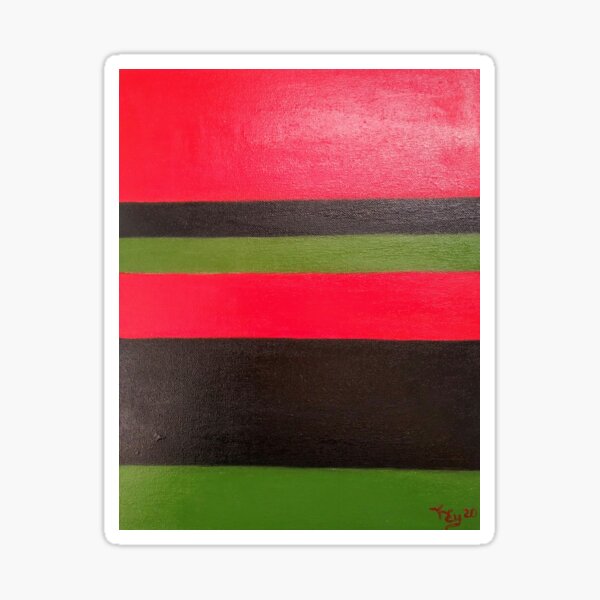 11. Abstract by Kenneth Key Sticker
