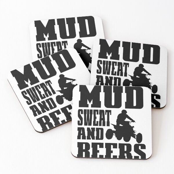 Item preview,  Mud Sweat And Beers, Atv racing shirts, Atv mudding t shirts designed and sold by sols.