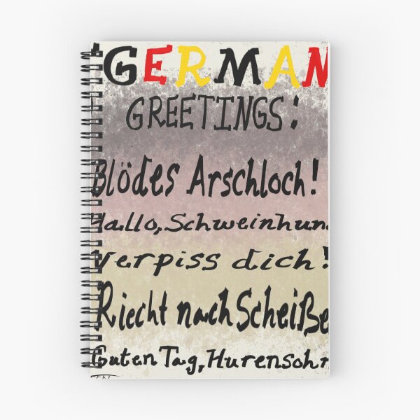 Item preview, Insulting German Greetings designed and sold by AeonicLiberty.