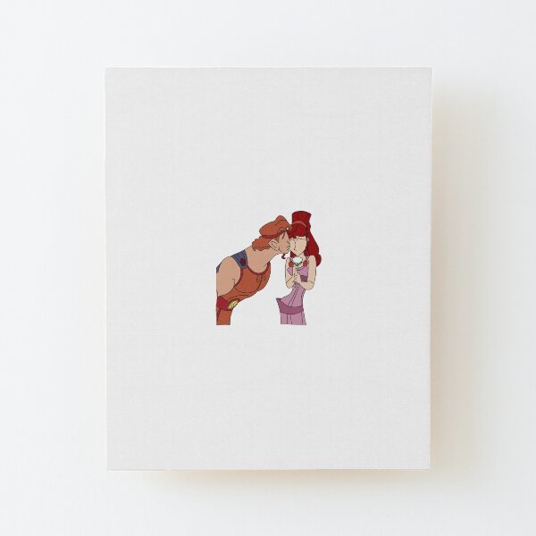 Hercules & Meg Wood Mounted Print