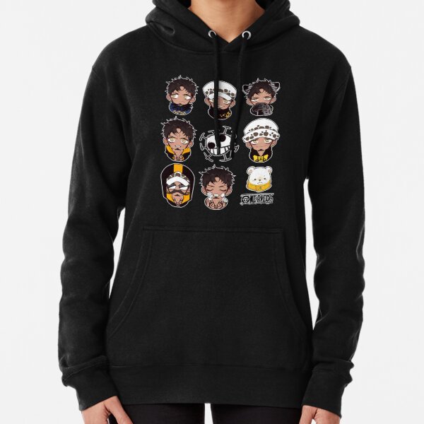 Mignon défi d'expression faciale de la loi de Trafalgar! Sweat à capuche épais