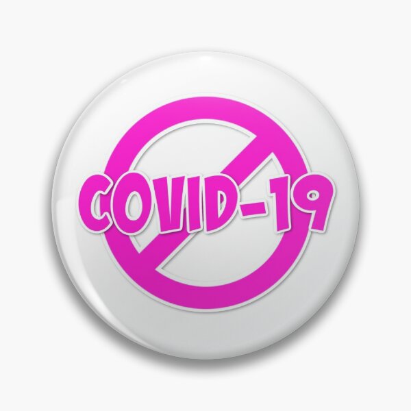 Item preview, NO COVID-19 CORONAVIRUS PROHIBITED PINK CHINESE FLU 2020 designed and sold by Nextlevellife.
