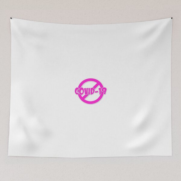 Item preview, NO COVID-19 CORONAVIRUS PROHIBITED PINK CHINESE FLU 2020 designed and sold by Nextlevellife.