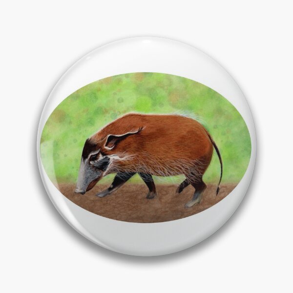 Artikelvorschau, Red River Hog entworfen und verkauft von AuntieBetty.