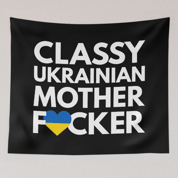 Item preview, Classy Ukrainian MF Mother Focker Ukraine designed and sold by HelloFromAja.