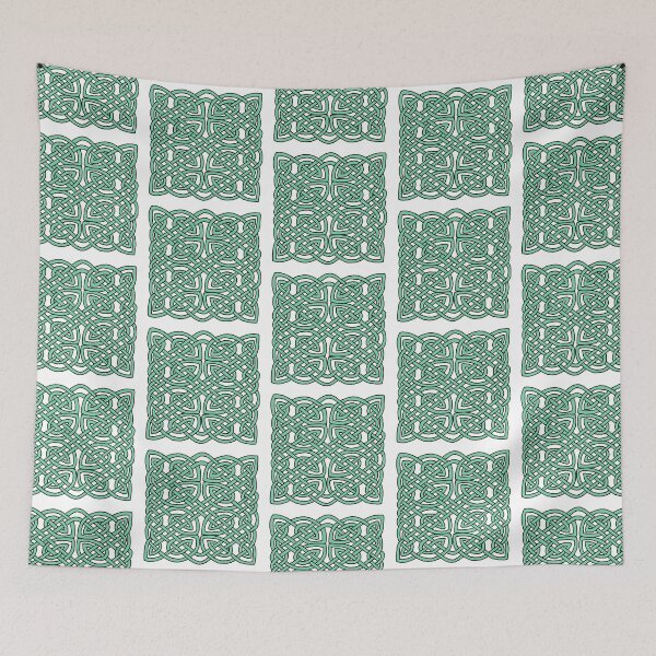 Item preview, Pattern - Celtic - Square. (Green). designed and sold by timothybeighton.