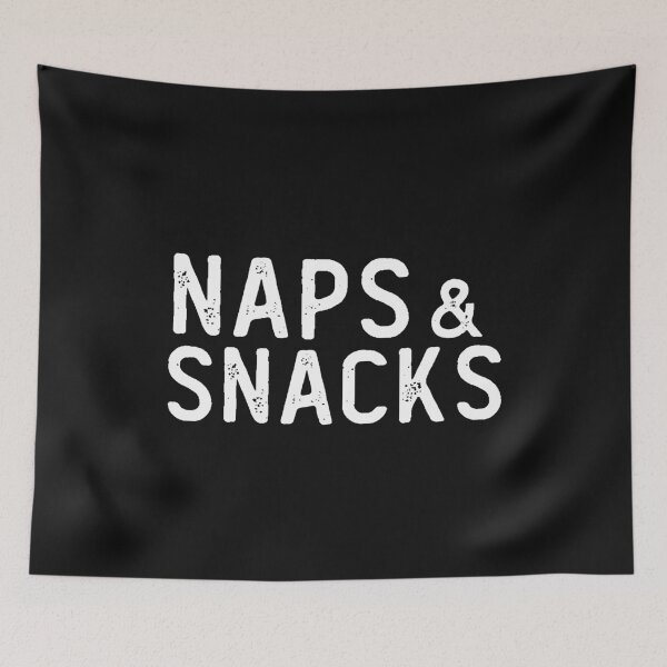 Item preview, Naps and Snacks Funny lazy day slogan food lover gift designed and sold by alenaz.