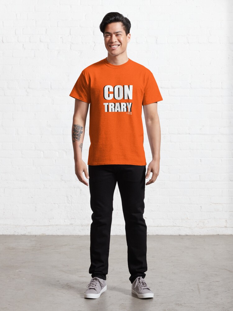 Alternate view of Contrary tee + hoodie Classic T-Shirt