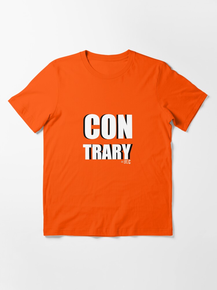 Alternate view of Contrary tee + hoodie Essential T-Shirt